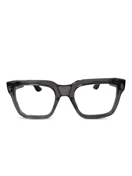 Ochelari de soare Chrome Hearts cu motiv cu inimi negru