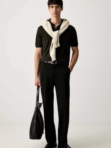 Tricou polo Armani Exchange verde