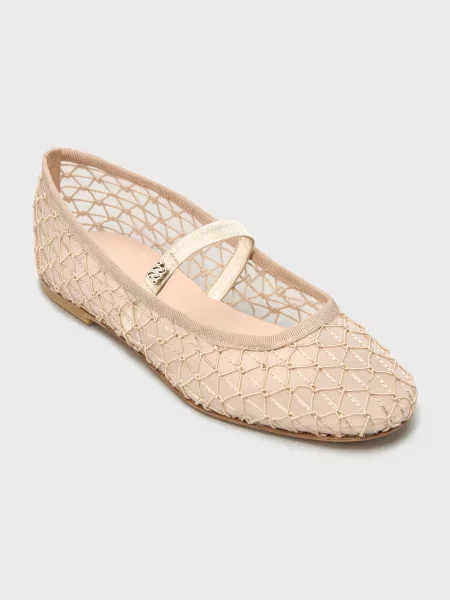 Балетки Casadei бежевые