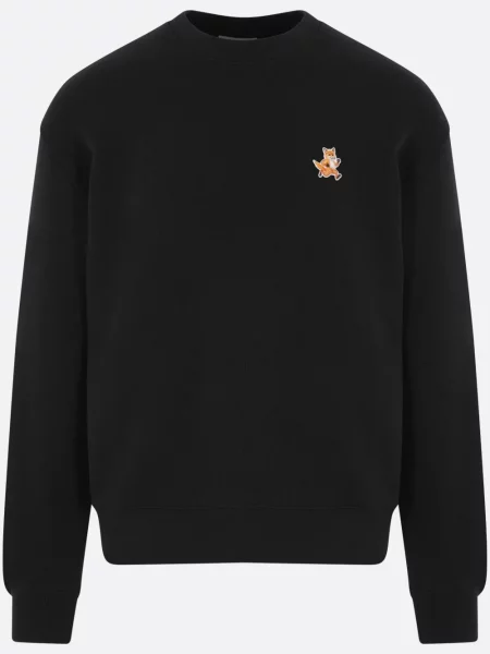 Mikina Maison Kitsuné černá