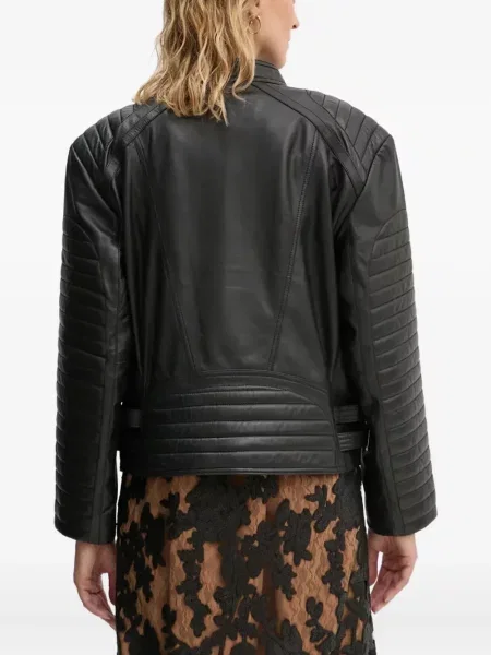 Geanta de piele Munthe negru