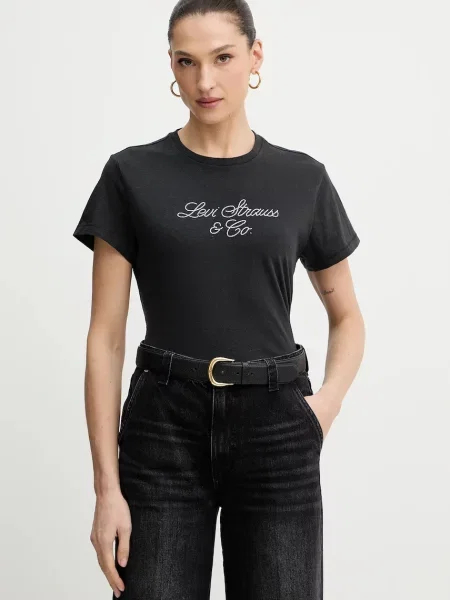 Тениска Levi's черно