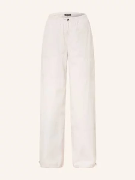 Black Palms Spodnie Kaera W Stylu Joggingowym beige czarne