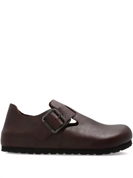 Sneakerși Birkenstock cu cataramă maro
