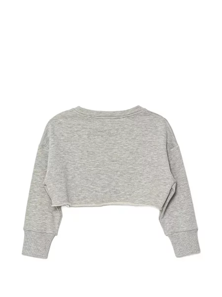 Bluza dziecięca Patrizia Pepe Girl szara