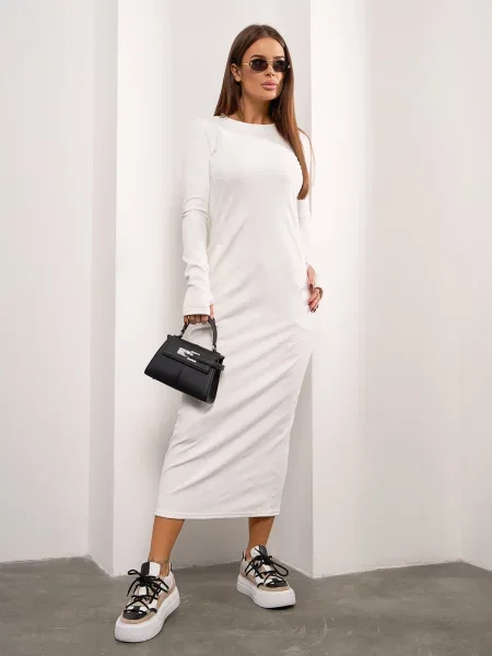Сукня максі ISSA Plus білий