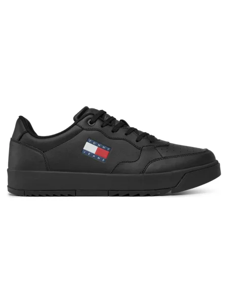 Tommy Jeans Sneakersy Retro Ess čierna