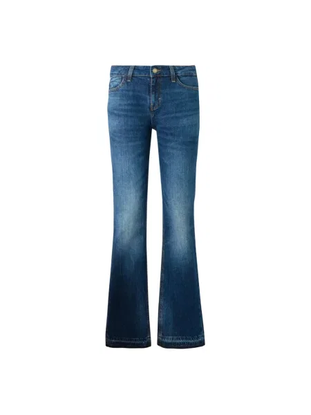 Guess jeansy NICKY high waist niebieskie
