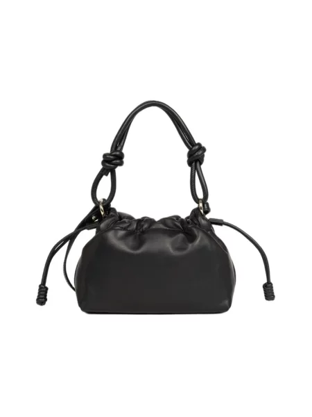 Torebka crossbody Lancaster skórzana czarna