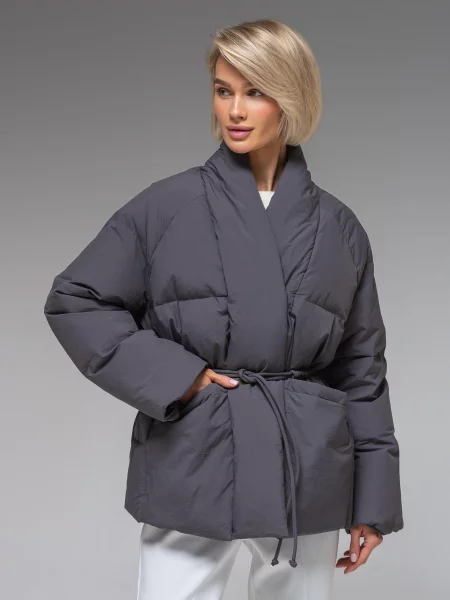 Демісезонна куртка VIVA WEAR сірий