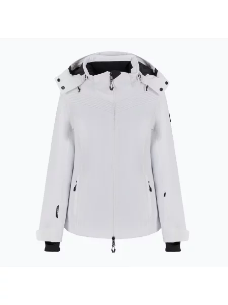 Lyžařská bunda Emporio Armani Ski Cortina Embossed Toray white bílá