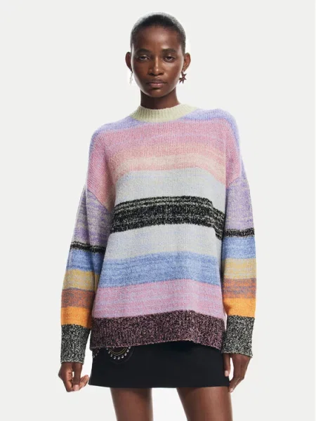 Desigual Džemper Moncton Šarena