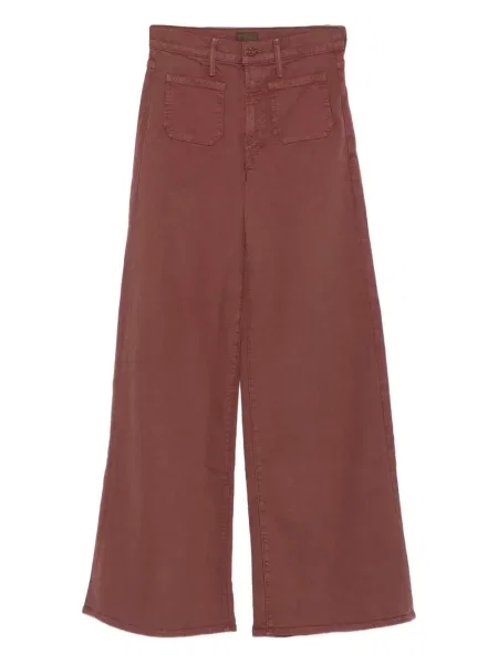 Jeansy Mother brązowe