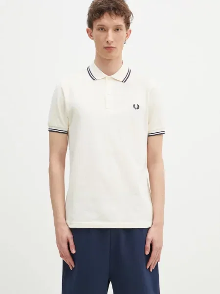 Koszulka polo Fred Perry beżowa