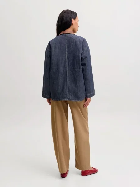 JJXX Prechodná bunda denim modrá