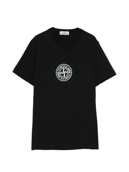 Koszulka dziecięca Stone Island czarna