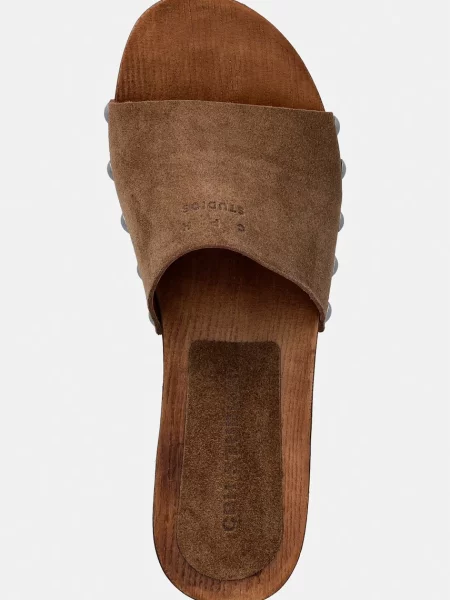 Замшевые шлепанцы Copenhagen