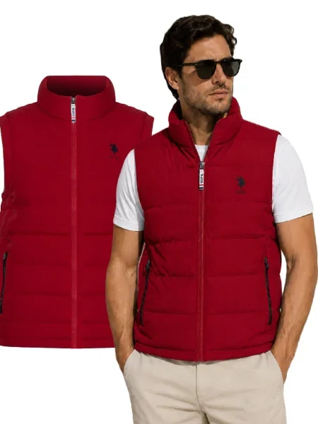 Vestă U.s. Polo Assn. roșu