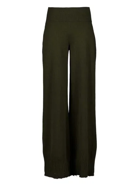 Pantaloni Stella Mccartney de lână negru