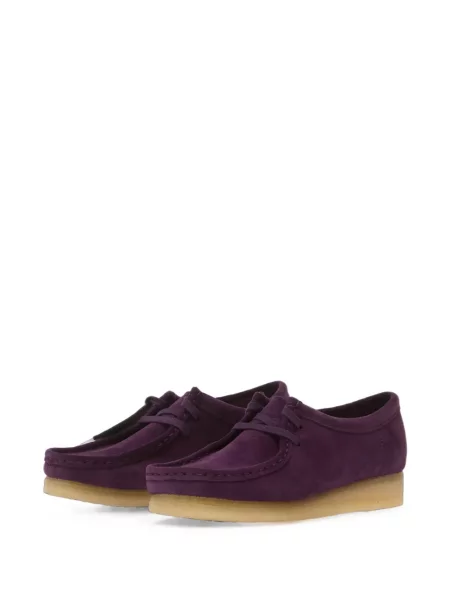 Pantofi loafer Clarks Originals violet