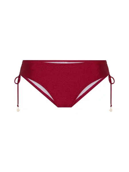 LSCN by LASCANA Slip costum de baie roşu închis