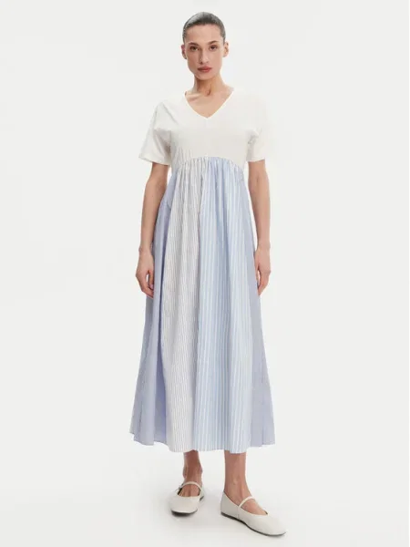 Weekend Max Mara Ежедневна рокля Brozno бял