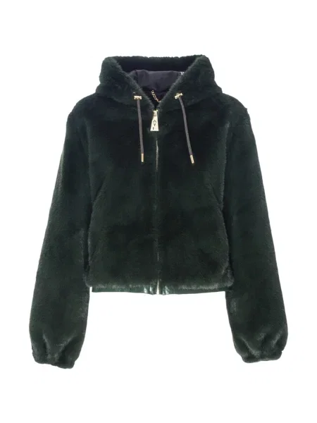 Geacă bomber Ayfee cu glugă negru