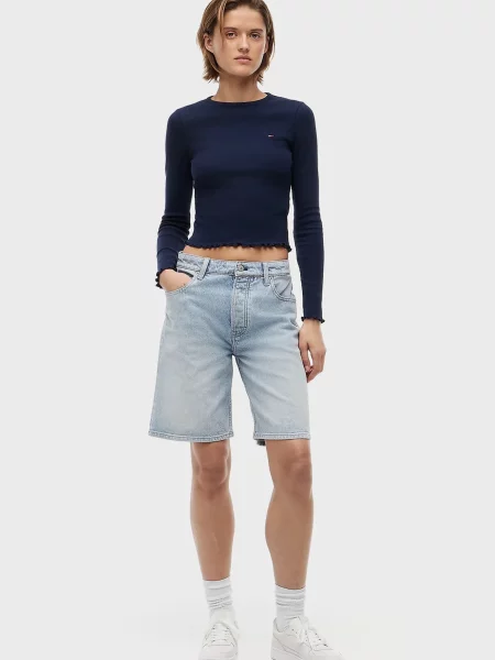 Лонгслив Tommy Jeans синий