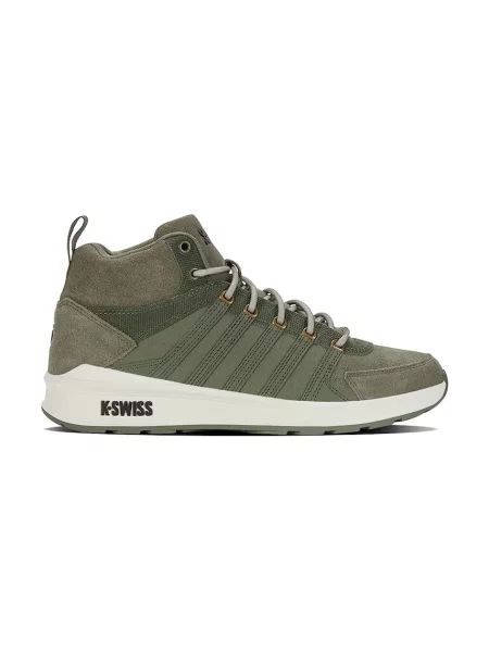 Кожени маратонки K-Swiss VISTA TRAINER MID WNT зелено