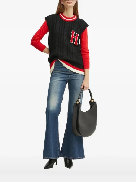 Vestă Silvian Heach tricotate negru