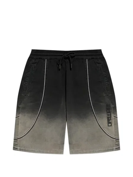 Шорти Off-white с апликация бяло