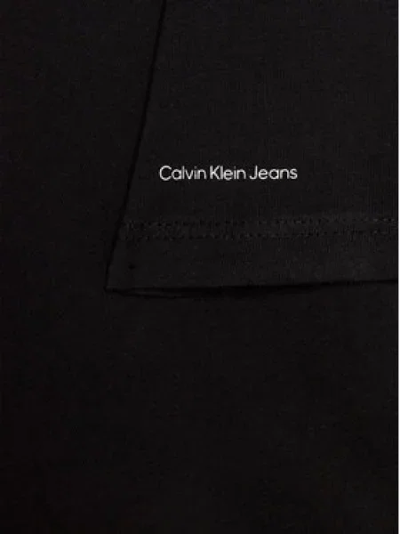 Dětské tričko Calvin Klein Jeans černé