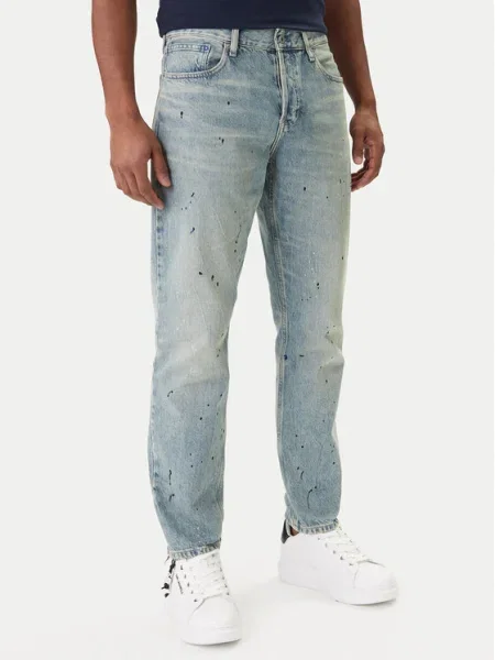 Karl Lagerfeld Jeans Blugi Tapered Fit albastru