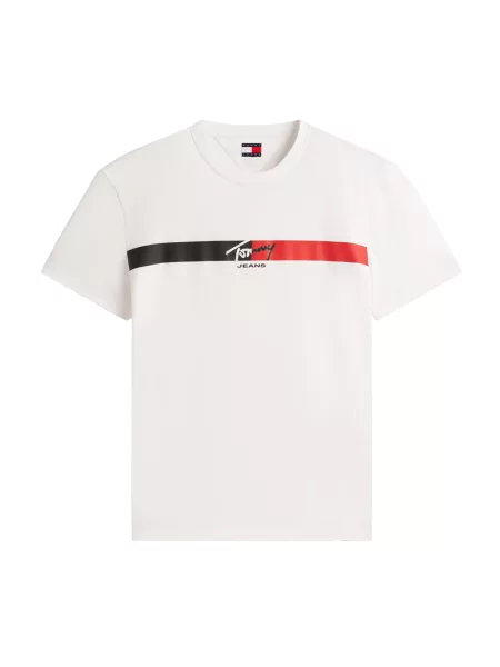 Tommy Jeans T-Shirt λευκό