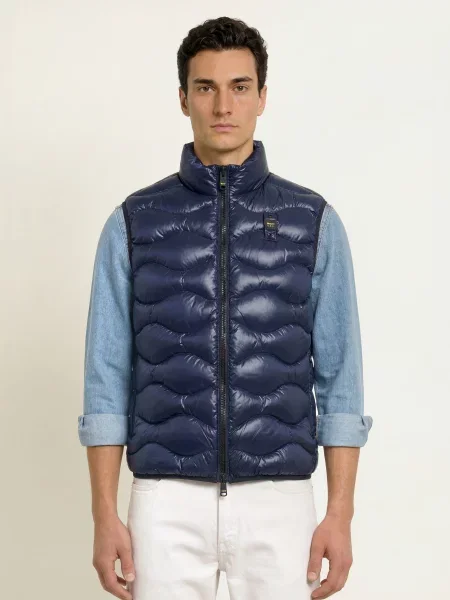 Blauer Prošívaná Vesta Danny S Izolací Dupont™ Sorona® černá