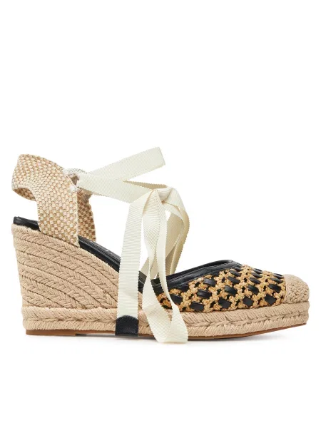 Espadrile Guess FLJNAM črna