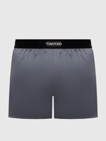Труси-боксери із шовку Tom Ford сірі