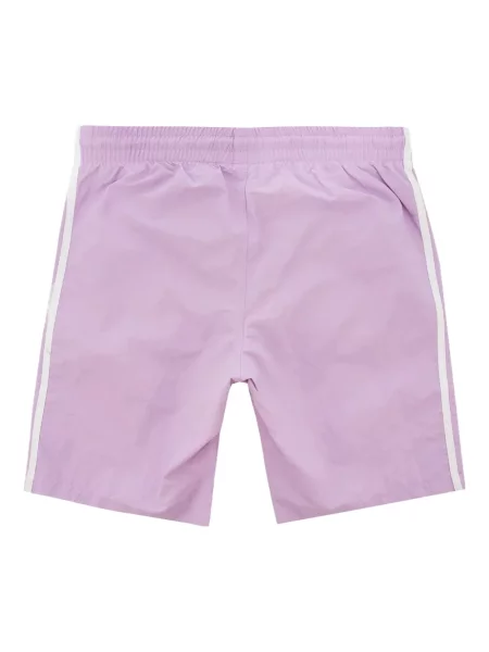 Pruhované krajkové pruhované tričko Adidas s vázáním šedé