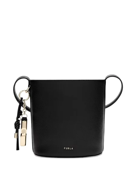 Geantă bucket Furla negru
