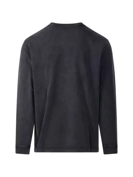 Lung tricou Maison Kitsune negru