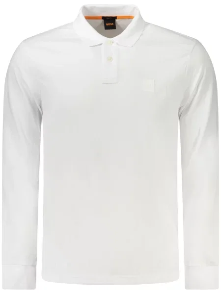 Tricou polo Boss alb