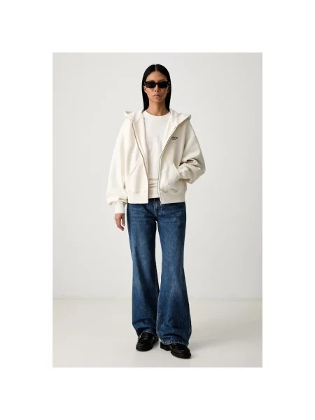 Bluza rozpinana Sporty And Rich beżowa