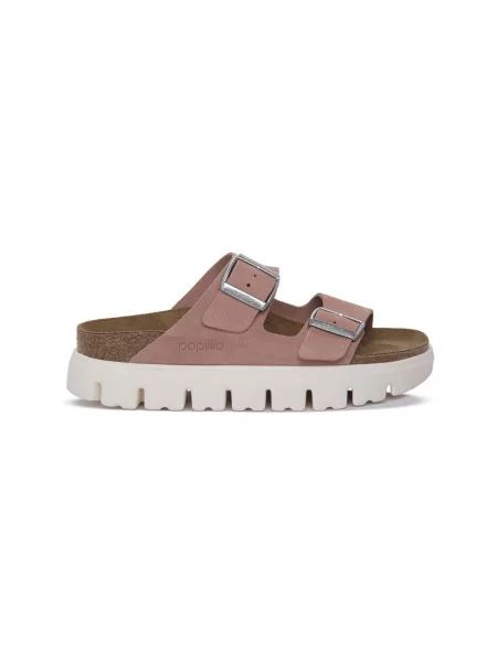 Chunky šľapky Birkenstock béžová