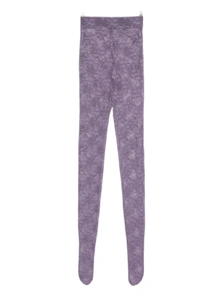 Клинове Alex Perry на цветя с дантела виолетово