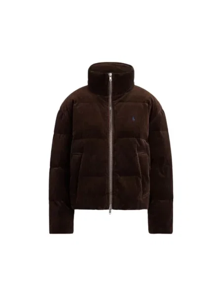 Kurtka puchowa Polo Ralph Lauren brązowa