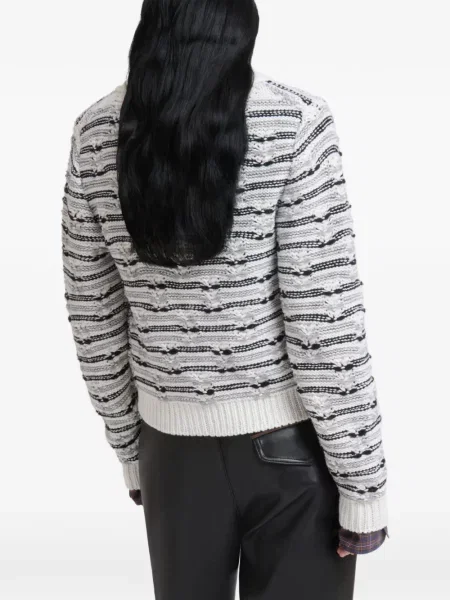 Cardigan Marni de lână alb