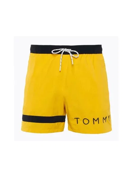 Шорти для плавання Tommy Hilfiger Medium Drawstring marigold yellow жовті