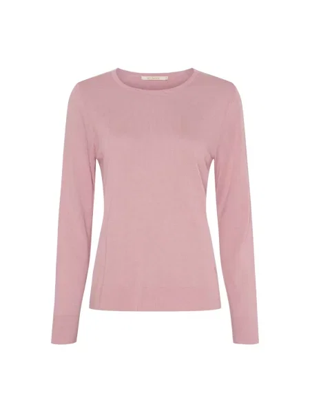 Sweter Btfcph z kaszmiru z długim rękawem różowy