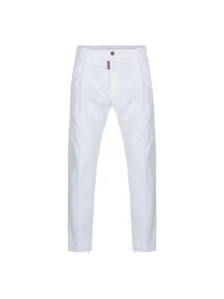 Spodnie Dsquared2 białe