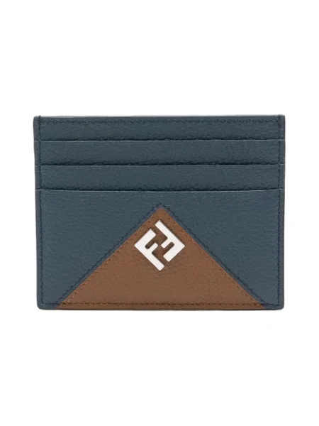 Portfel Fendi niebieski
